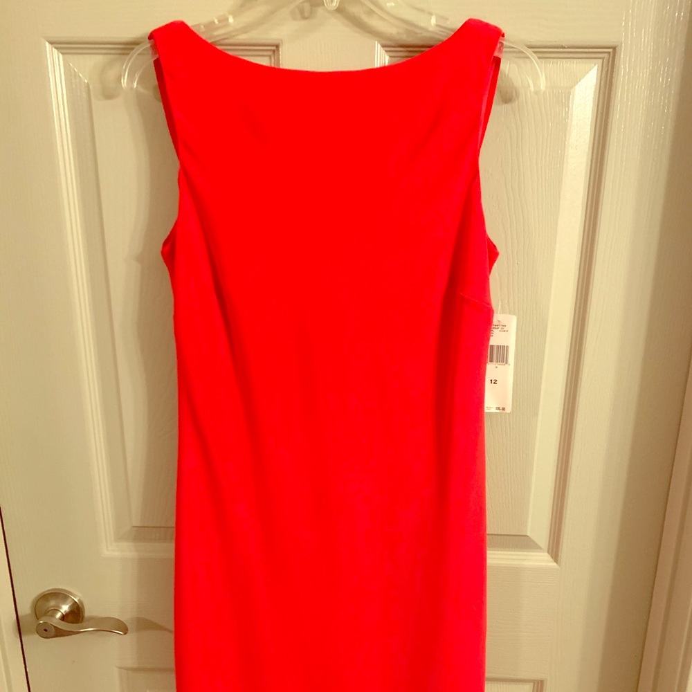 Coral sleeveless dress NWT